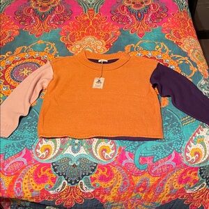 Colorful Women's Crew Neck Sweater